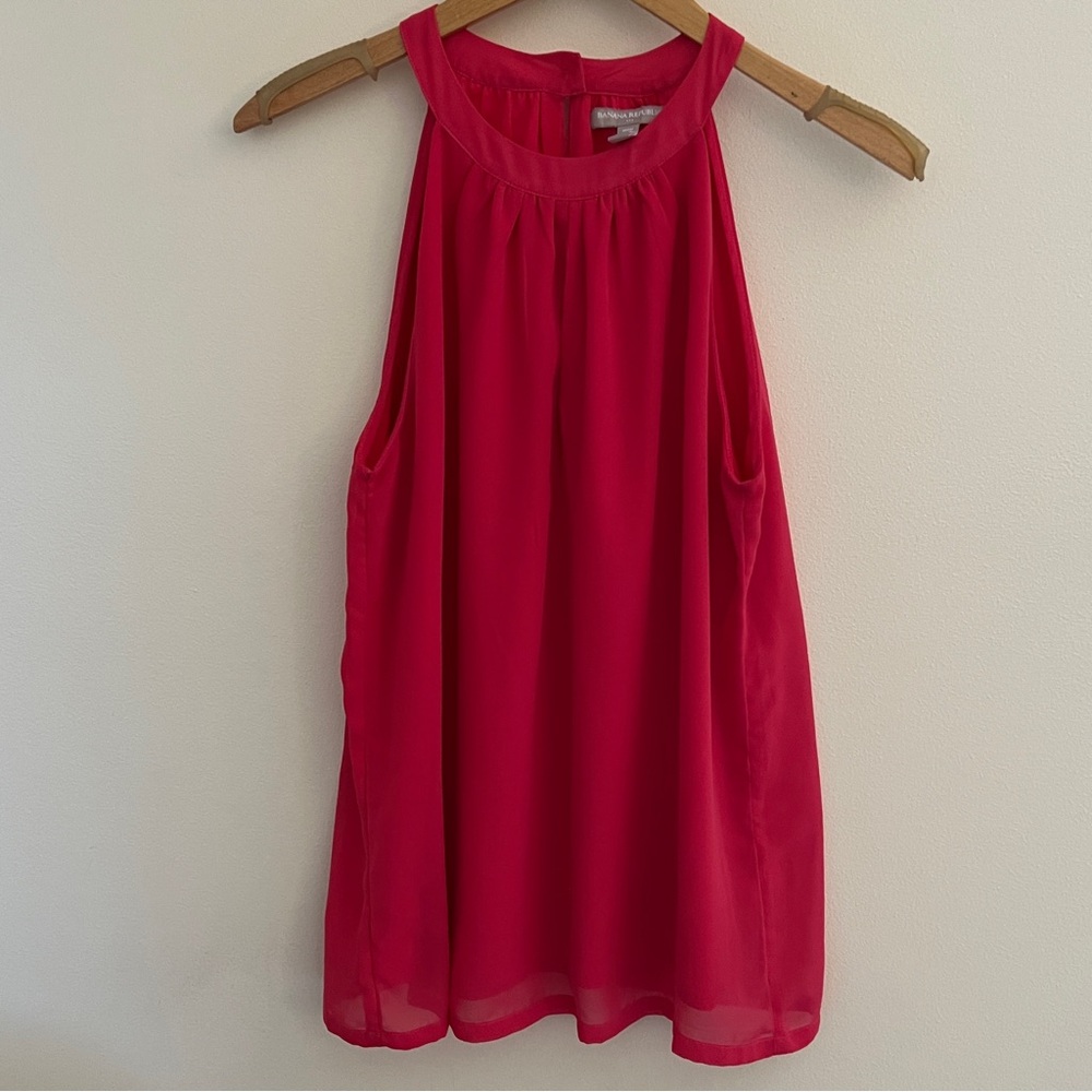 Banana Republic Halter Blouse - Petite M
